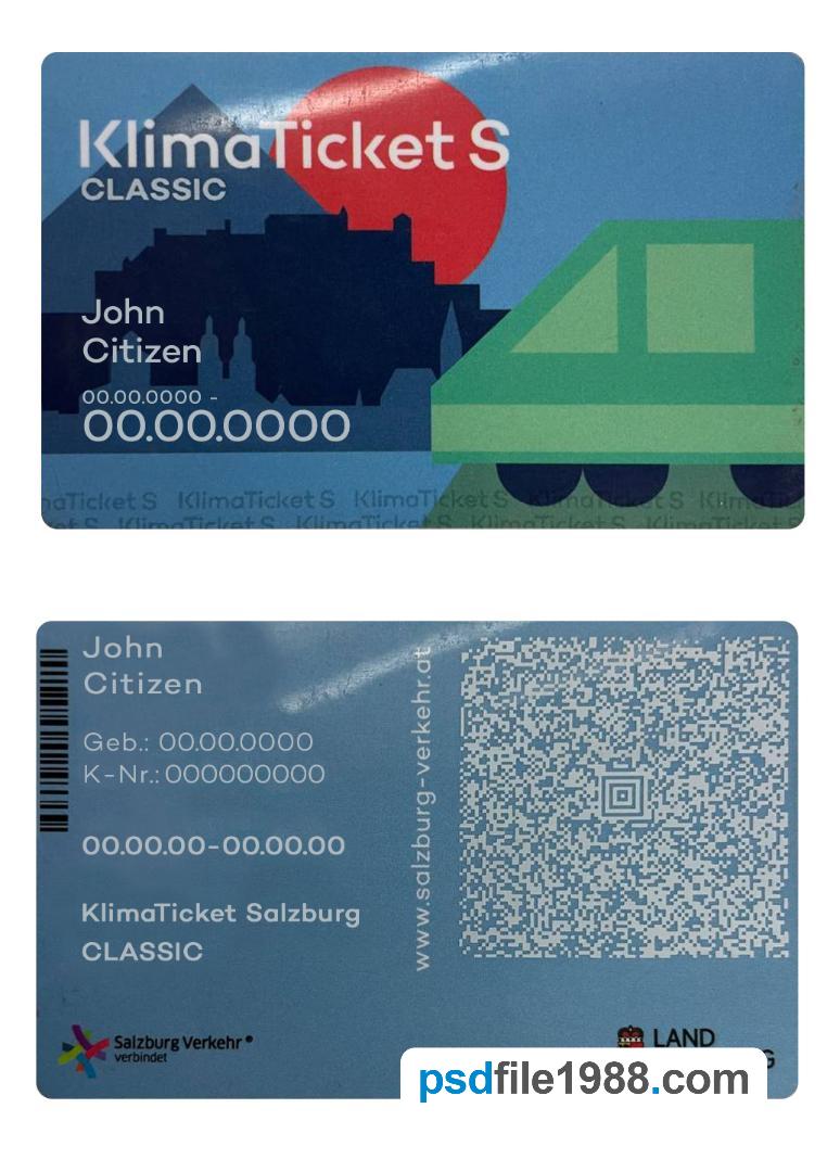 Austria Klima Ticket S